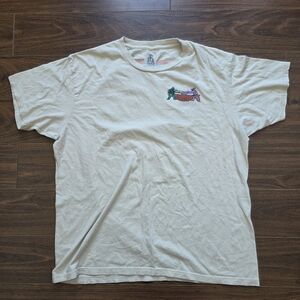 3 For 15 Beige Short Sleeve Tee with Graphic
